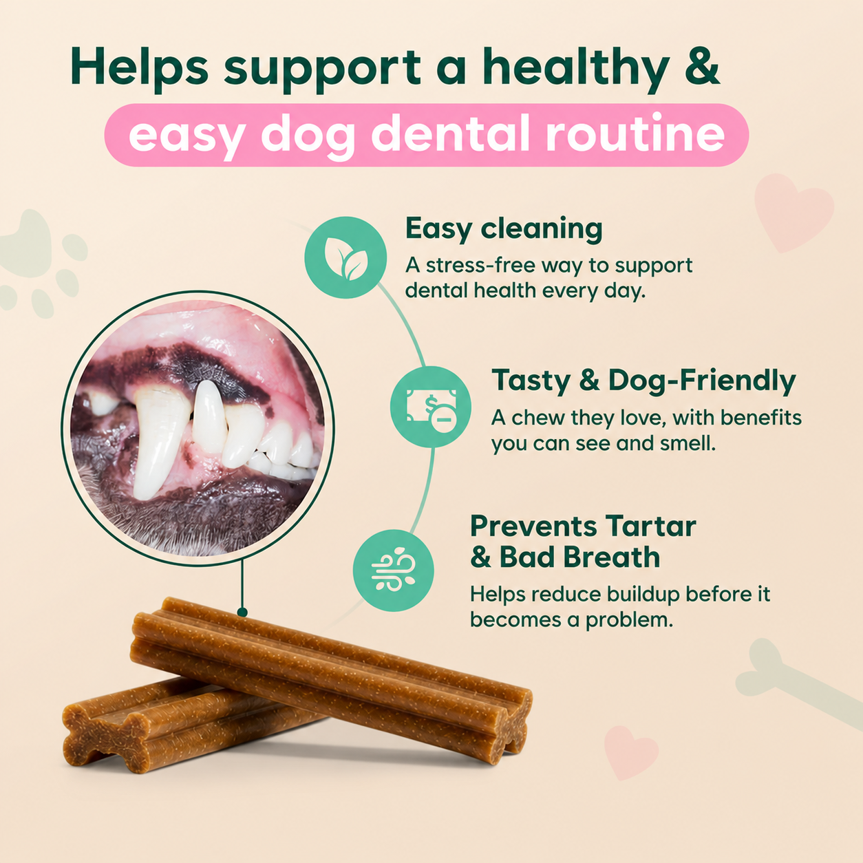 Fresh Breath Chews (Probiotics)